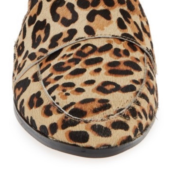 halogen // calf hair leopard mules - Picture 5 of 7